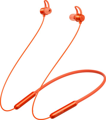 realme Buds Bluetooth Headset  (Orange, Wireless in the ear)