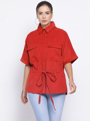 OXOLLOXO Half Sleeve Solid Women Jacket