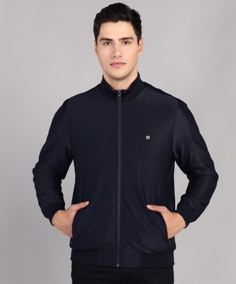 Louis Philippe Sport Full Sleeve Self Design Mens Jacket
