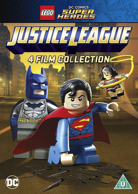 DC LEGO Super Heroes - Justice League 4 Movies Collection: Cosmic Clash + Attack of the Legion on Doom + Gotham City Breakout + Justice League vs Bizarro League (4-Disc Box Set) (Slipcase Packaging + Fully Packaged Import) (Region 2)(DVD English)