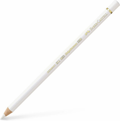 FABER-CASTELL Polychromos Artist Colored Pencils (Each) white 101 Pencil(White)