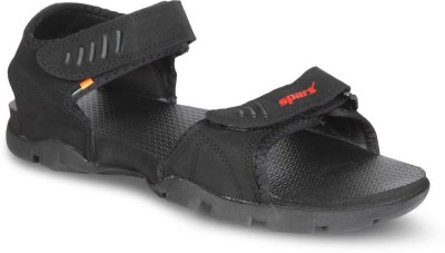 SPARX SS-101 Men Black Sandals