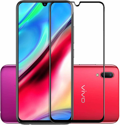 SHINESONIC ELECTRONICS Edge To Edge Tempered Glass for Curved Edge to Edge Full Glue Gorilla 6D Tempered Glass Screen Guard Protector Compatible with Vivo V11(Pack of 1)