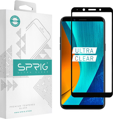 Sprig Edge To Edge Tempered Glass for Sprig Edge To Edge Tempered Glass for Oppo A73, Oppo F5 Youth (Pack of 1)(Pack of 1)