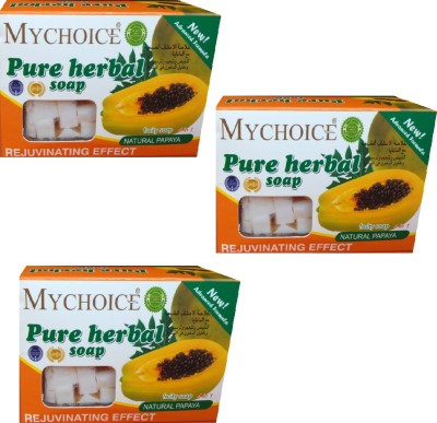 My Choice Pure Herbal Soap For Skin Fairness And Lightening(Pack Of 3)(3 x 100 g)