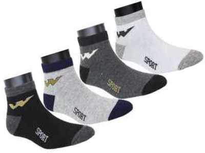 RAJAVI Men Printed Ankle Length(Pack of 4)