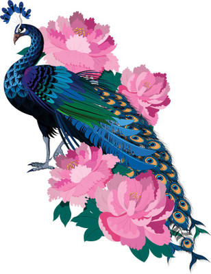 Flipkart SmartBuy 58 cm Modern Art 391 Self Adhesive Sticker(Pack of 1)