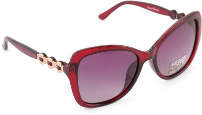 Erminio Palamino Over-sized Sunglasses(For Women, Pink)