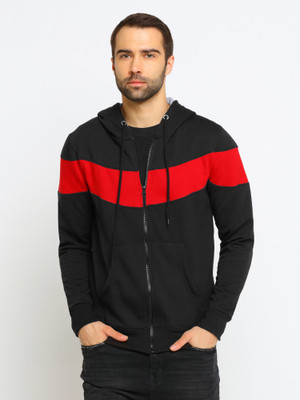 MANIAC Full Sleeve Color Block Men Sweatshirt