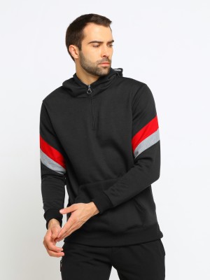 MANIAC Full Sleeve Color Block Men Sweatshirt