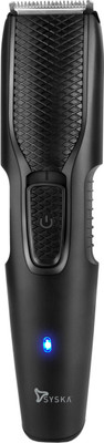 Syska HT200U  Runtime: 40 min Trimmer for Men(Black)