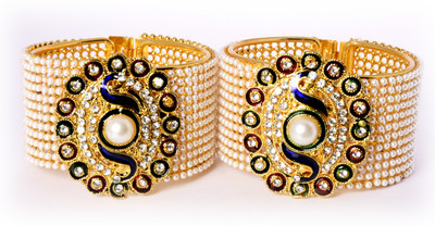 hardy fashion Alloy Bangle Set(Pack of 2)