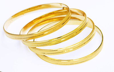 hardy fashion Alloy Bangle Set(Pack of 4)