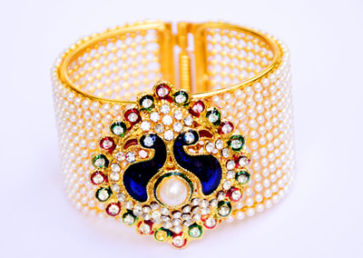 hardy fashion Alloy Bangle Set(Pack of 2)