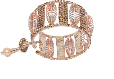 Cilvira Copper Gold-plated Cuff