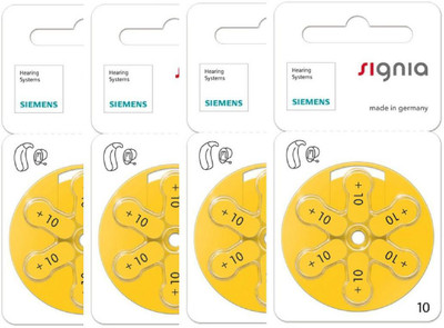 Signia Hearing Aid P10 PR70 CIC/ITC  Battery(Pack of 24)