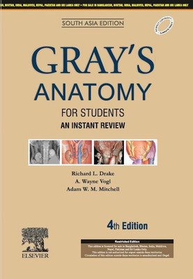 Gray's Anatomy for Students: An Instant Review, 4e: South Asia Edition(English, Paperback, Drake Richard L.)