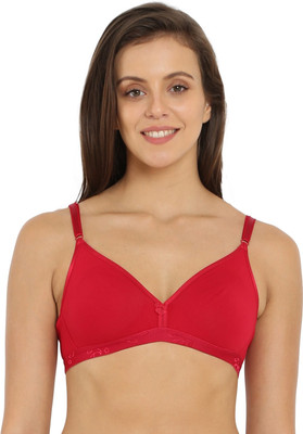 JOCKEY Women Training/Beginners Non Padded Bra(Red)
