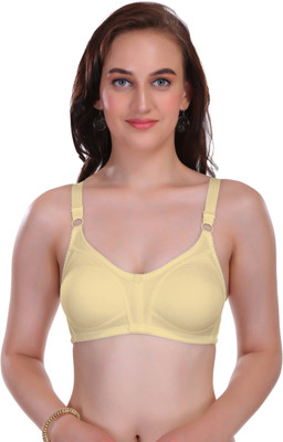 Eve's Beauty Full Coverage Women Full Coverage Lightly Padded Bra(Beige)