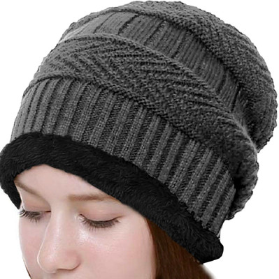 ADBUCKS Solid Beanie Cap