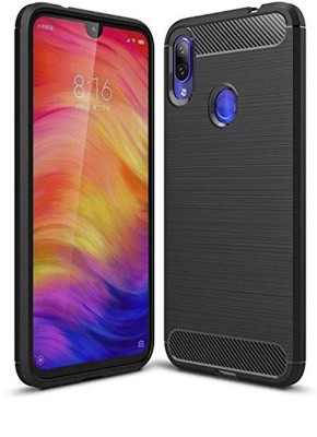 Spectacular ace Back Cover for Redmi 7(Black, Dual Protection, Silicon, Pack of: 1)