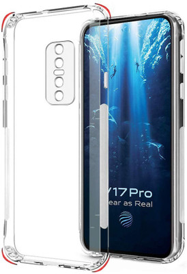Aaralhub Back Cover for Vivo V17 Pro(Transparent, Camera Bump Protector, Pack of: 1)