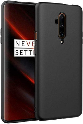 Elica Back Cover for OnePlus 7T Pro(Black, Shock Proof, Silicon, Pack of: 1)
