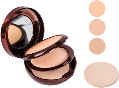 MARS 3in1 Matte Compact Powder Compact(Beige, 30 g)