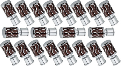 GROWNIX Maroon Rod Rail Bracket Metal(Pack of 20)