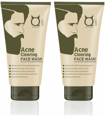Qraa Acne Clearing Combo Face Wash  (200 G) For Rs. 159 @ 62 %