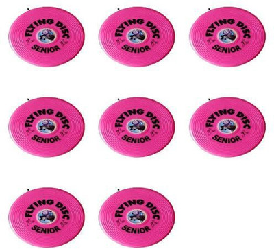 KK CRAFT WA0003_8 Plastic Sports Frisbee(Pack of 8)