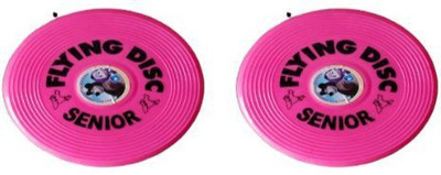 KK CRAFT WA0003_2 Plastic Sports Frisbee(Pack of 2)