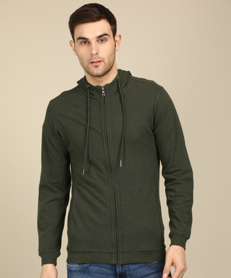 Full Sleeve Solid Men Jacket 