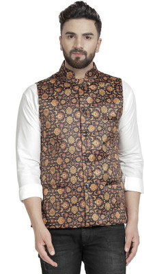 B BEN Sleeveless Printed Men Jacket