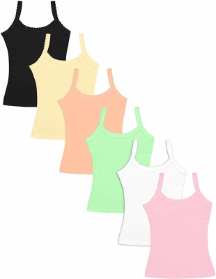 Fasla Chemise For Girls(Multicolor, Pack of 6)