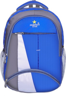PERFECT STAR 15 inch Expandable Laptop Backpack(Blue)