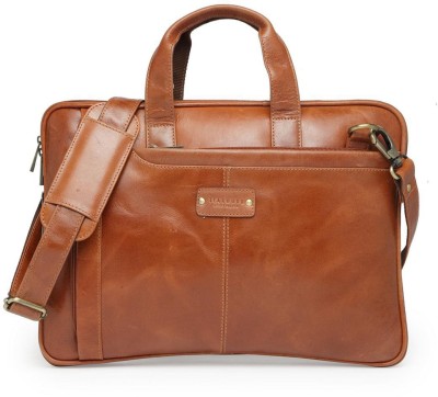 Teakwood 15 inch Laptop Messenger Bag(Tan)