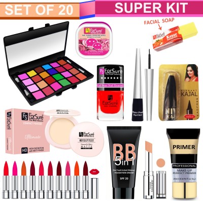 ForSure Premium Choice HD Makeup Kit OF 20 Items(Pack of 20)