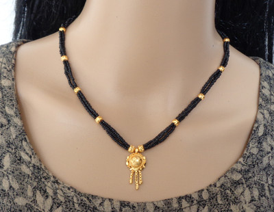 RAMDEV ART FASHION JEWELLERY art frankie and stylish mangalsutra Alloy, Metal Mangalsutra