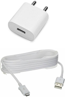 Webilla Wall Charger Accessory Combo for Samsung a6 plus(White)
