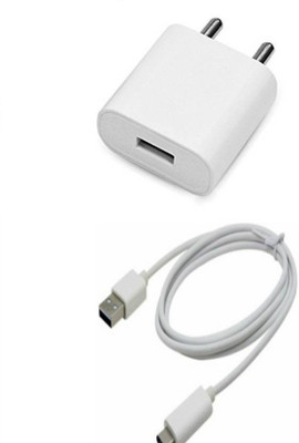 Webilla Wall Charger Accessory Combo for Samsung Galaxy M10 32GB(White)