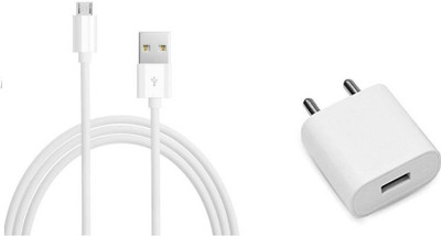 Webilla Wall Charger Accessory Combo for Samsung Galaxy J4 Plus(White)