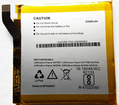 FULL CELL Mobile Battery For  Micromax Q4261