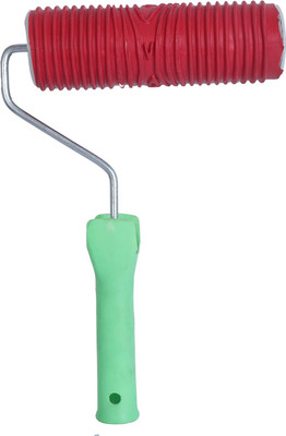 JAI BRUSH INDUSTRIES 7InchesRoundDesignPatternRollerBrushForWallPainting JAI_058 Paint Roller(Pack of 1)