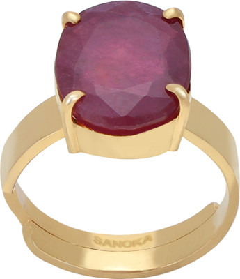 Sanoka 11.25 Ratti Alloy Ruby Ring