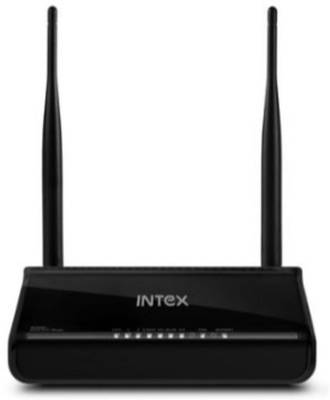 Intex Wireless N300 Adsl2+ Modem Router 300 Mbps Router