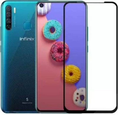 SRT Edge To Edge Tempered Glass for Infinix S5, Infinix S5 Lite(Pack of 1)