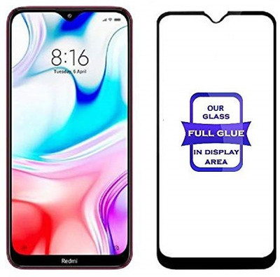 LIKEDESIGN Edge To Edge Tempered Glass for Mi Redmi Note 8(Pack of 1)
