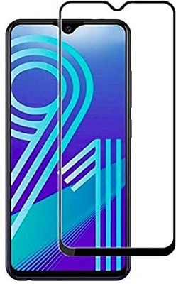 Bodoma Edge To Edge Tempered Glass for Vivo Y19(Pack of 1)