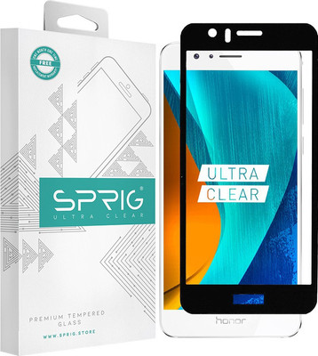 Sprig Edge To Edge Tempered Glass for Honor 8(Pack of 1)
